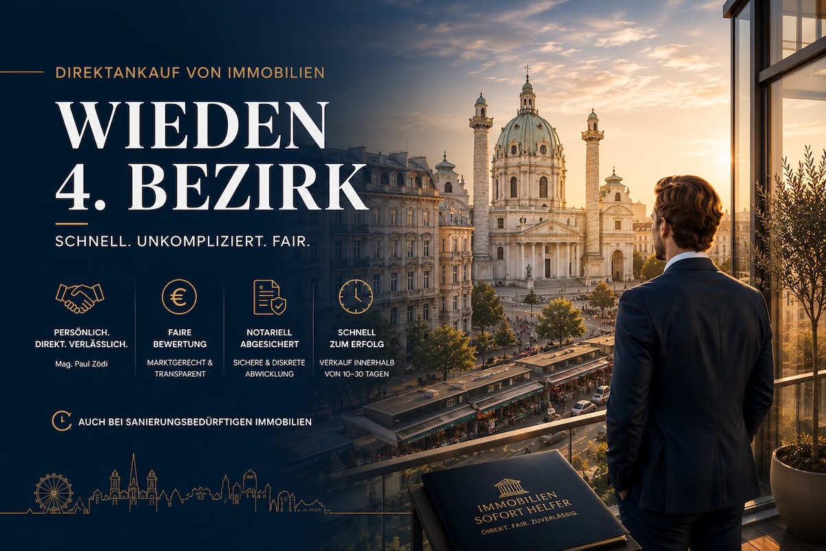 Direktankauf von Immobilien im 4. Bezirk in Wien, Landstraße Direktankauf von Immobilien im 4. Bezirk in Wien, Landstraße